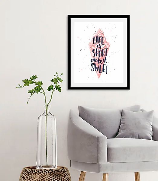 queence Bild »Sweet«, Schriftzüge-Schriftzug-Sprüche & Texte-Humor-Motivati günstig online kaufen