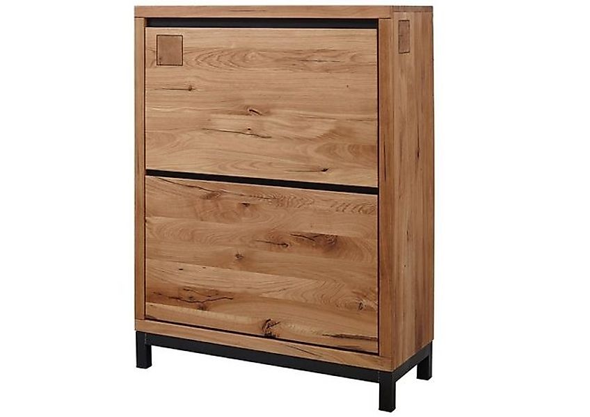 Massivmoebel24 Schuhschrank #135 (Schuhschrank Wildeiche 90x40x120 natur ge günstig online kaufen
