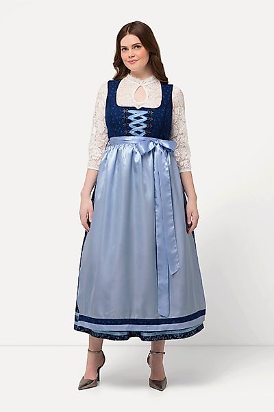 Ulla Popken Dirndl Dirndl Reißverschluss Carree-Ausschnitt günstig online kaufen