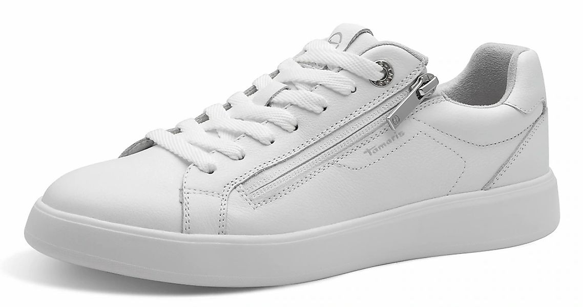 Tamaris Plateausneaker, Freizeitschuh, Halbschuh, Schnürschuh mit Ziernähte günstig online kaufen