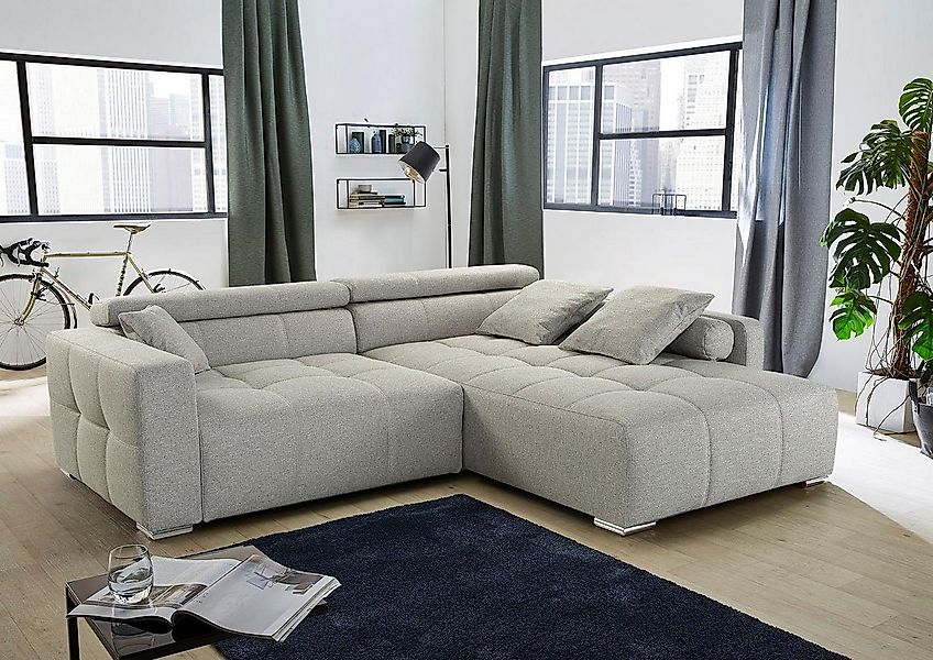Jockenhöfer Gruppe Ecksofa "Salerno L-Form, B: 280 cm" im Big-Sofa-Style, m günstig online kaufen