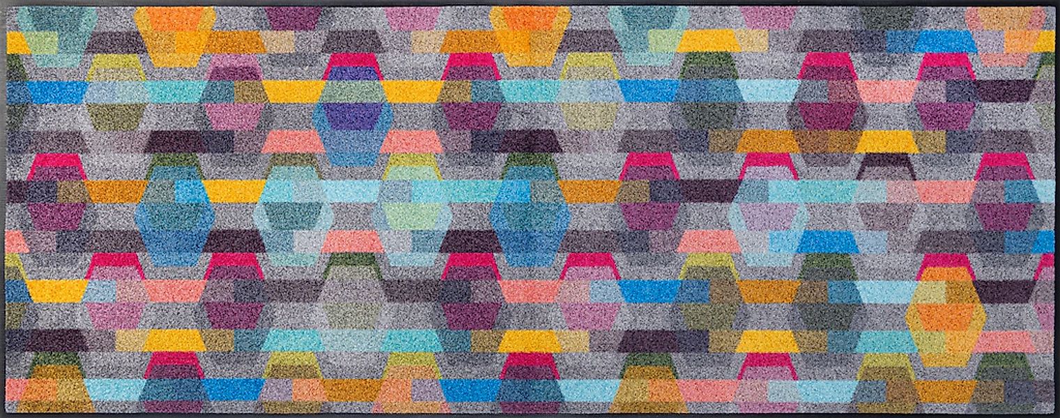 wash+dry by Kleen-Tex Teppich "Limit" rechteckig 7 mm Höhe günstig online kaufen