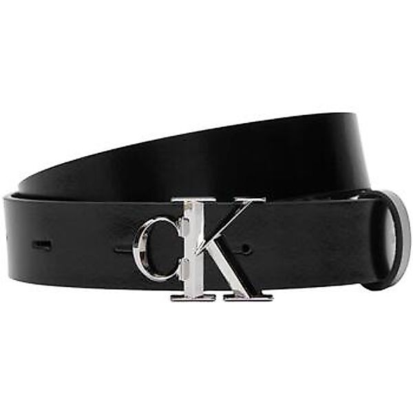 Calvin Klein Jeans  Gürtel FACET CK BUCKLE SHINY STRAP 25MM LV04F7080G günstig online kaufen