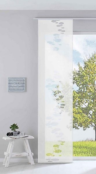 Gardinenbox Schiebegardine, Klettband, blickdicht, Raumtrenner Flächenvorha günstig online kaufen