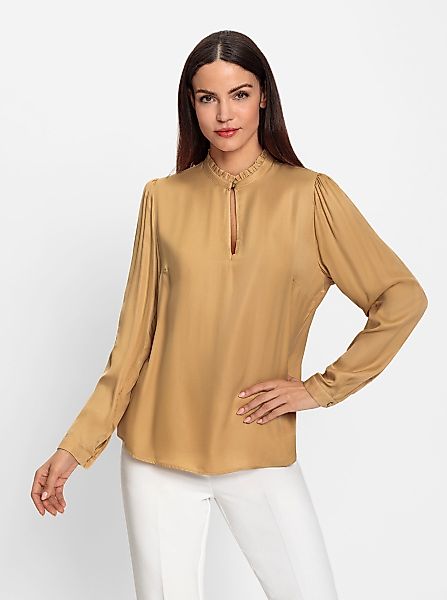 heine Klassische Bluse Bluse mit Stehkragen günstig online kaufen
