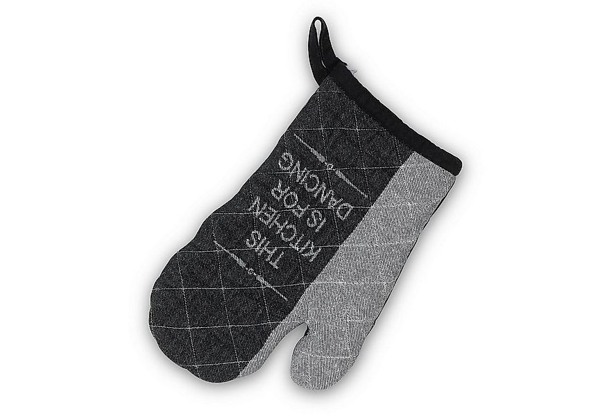 kela Topfhandschuhe Gianna, mit Aufschrift, Aufhängeschlaufe, waschbar bis günstig online kaufen