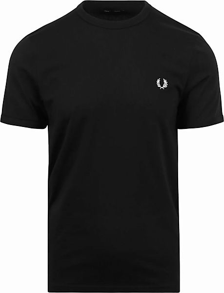 Fred Perry T-Shirt Schwarz M3519 - Größe 3XL günstig online kaufen