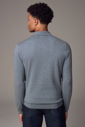 Next Langarm-Poloshirt Langärmeliges Slim Fit Poloshirt günstig online kaufen