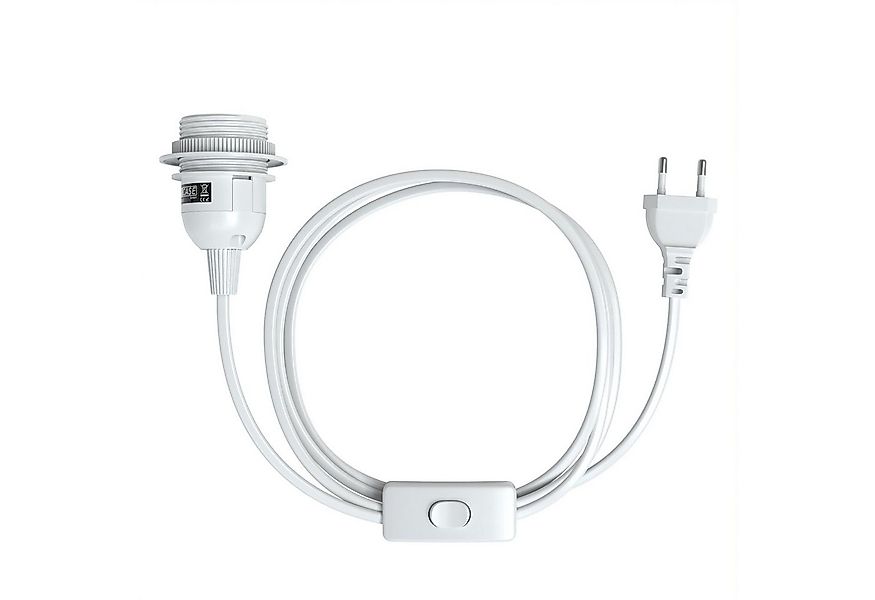 EAZY CASE Lampenfassung E27 Lampensockel mit Schalter und Kabel 3,5m, E27 F günstig online kaufen