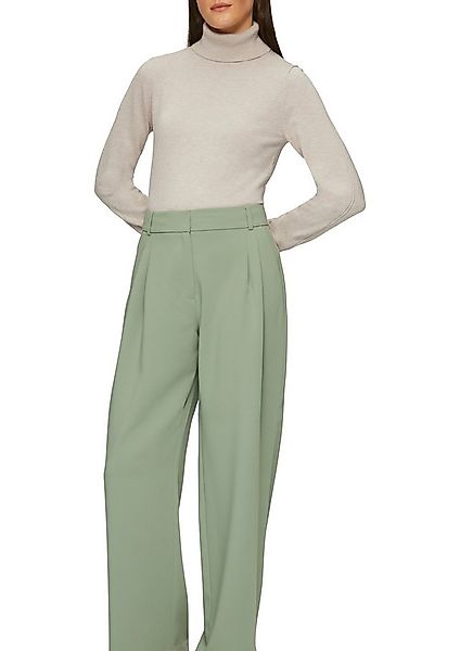 s.Oliver BLACK LABEL Rollkragenpullover mit Rippbündchen günstig online kaufen