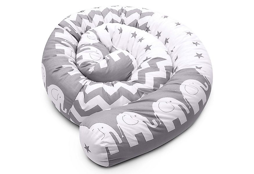 Amilian Nestchenschlange Bettschlange 210cm - Seitenschläferkissen - Nestsc günstig online kaufen