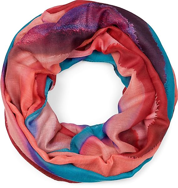 styleBREAKER Loop Bunter Loop Aquarell Farbverlauf günstig online kaufen