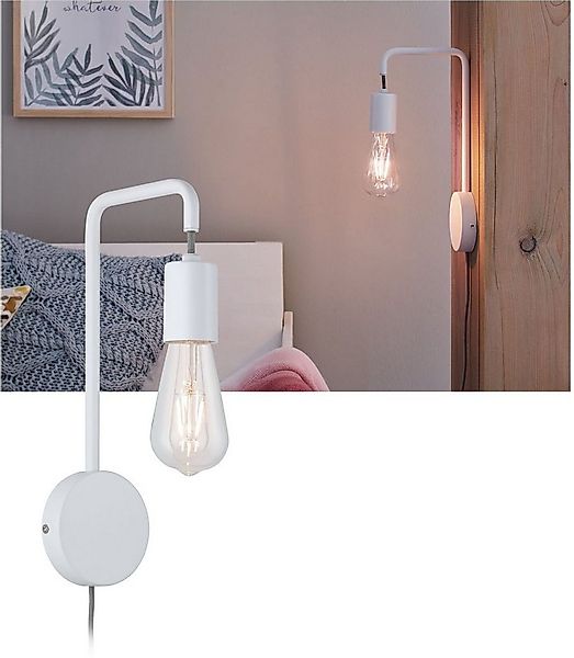 Paulmann LED Wandleuchte Calvani, Dimmfunktion, ohne Leuchtmittel, E27 günstig online kaufen