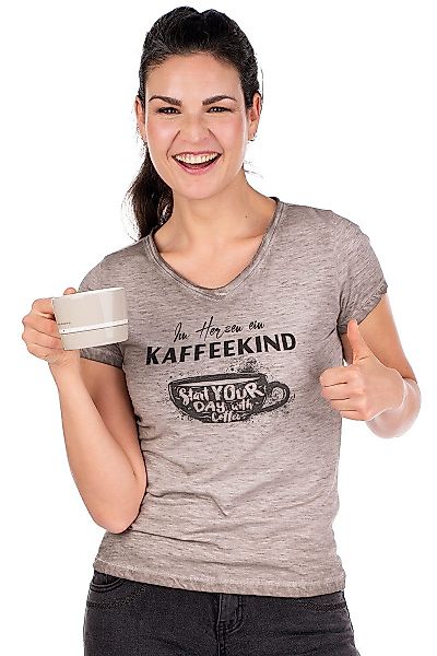 Hangowear Trachtenshirt Trachtenshirt Damen - KAFFEEKIND günstig online kaufen