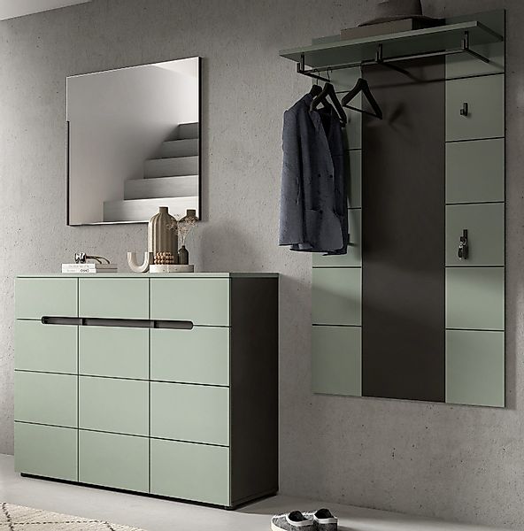 Inn.Furn Garderoben-Set Cooper, (Flurgarderobe in Salbei günstig online kaufen