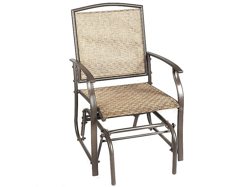 COSTWAY Schaukelstuhl Schwingstuhl (1 St), Metallrahmen,150 kg günstig online kaufen
