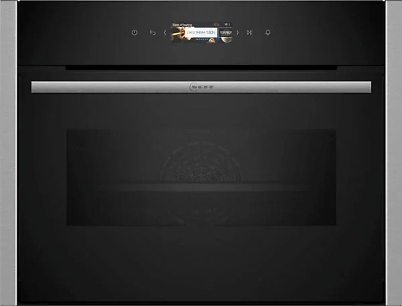 NEFF Backofen mit Mikrowelle N 70 "C24MR21N0" mit EasyClean AirFry-Funktion günstig online kaufen