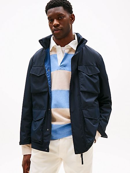 Tommy Hilfiger Fieldjacket "PACKABLE FIELD JACKET", mit Kapuze, Kapuze im K günstig online kaufen