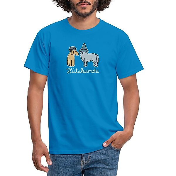 Spreadshirt T-Shirt Hütehunde Hunde Mit Hut günstig online kaufen