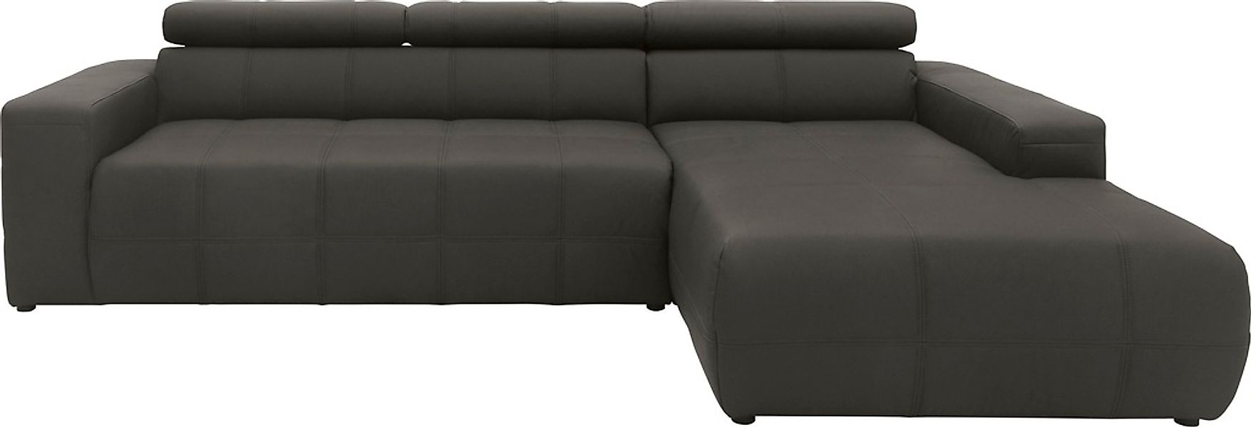 DOMO collection Ecksofa "Brandon B/T/H: 289/177/80 cm, whlw. mit Sitztiefen günstig online kaufen