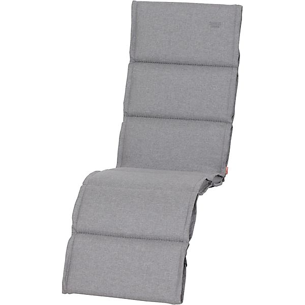 Siena Garden Relaxauflage Stella 170 cm x 48 cm x 6 cm Silber günstig online kaufen
