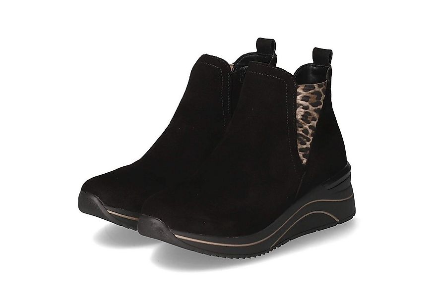 Remonte Remonte D0T75-04 Damen Rauleder schwarz Schlupfstiefel günstig online kaufen