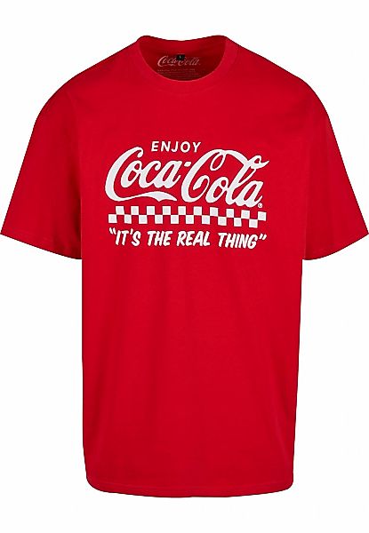 Merchcode T-Shirt "Merchcode Coca Cola Enjoy Coke Oversize Tee" 1 Stk. tlg. günstig online kaufen
