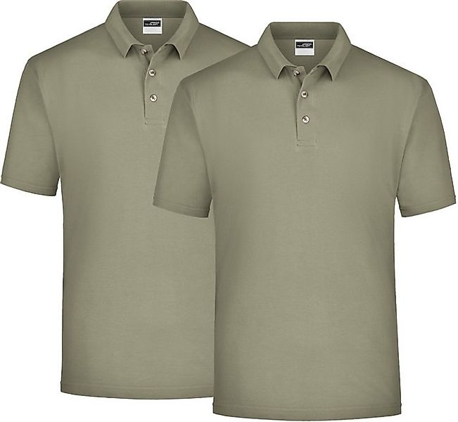 James & Nicholson Poloshirt Doppelpack Klassisches Herren Polohemd für Frei günstig online kaufen