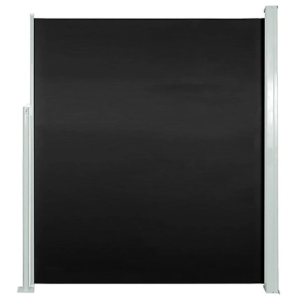 furnicato Seitenmarkise Ausziehbar 160x300 cm Schwarz günstig online kaufen