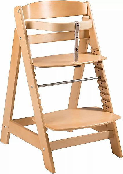 roba® Hochstuhl »Treppenhochstuhl Sit Up Click, natur«, aus Holz günstig online kaufen