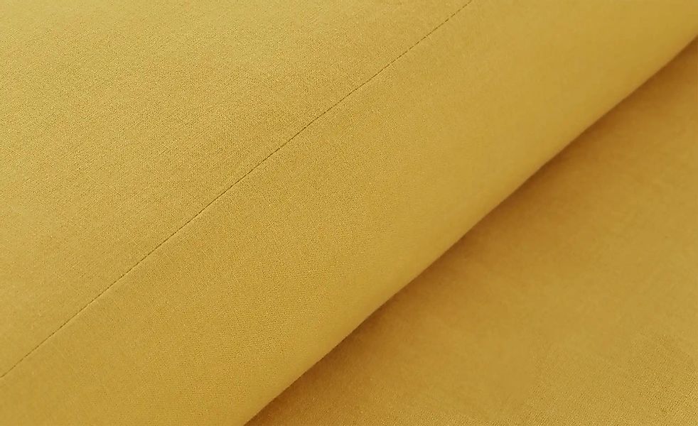 Gray & Jones Halbleinen Bettwäsche   ¦ gelb ¦ Maße (cm): B: 135 Bettwaren > günstig online kaufen