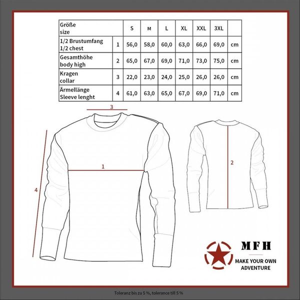 MFH Troyer Pullover mit Reißverschluss günstig online kaufen