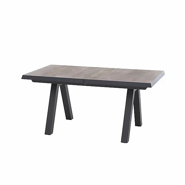 Siena Garden Gartentisch ausziehbar Washed Grau 90 cm x 200 cm günstig online kaufen