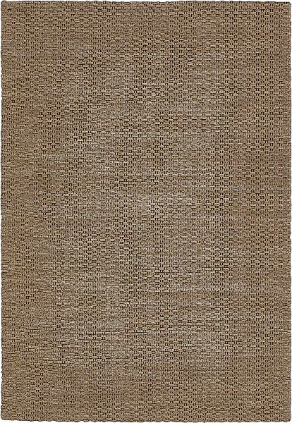 my home Wollteppich »Kappelen«, rechteckig, 10 mm Höhe, Uni-Farben, Kurzflo günstig online kaufen