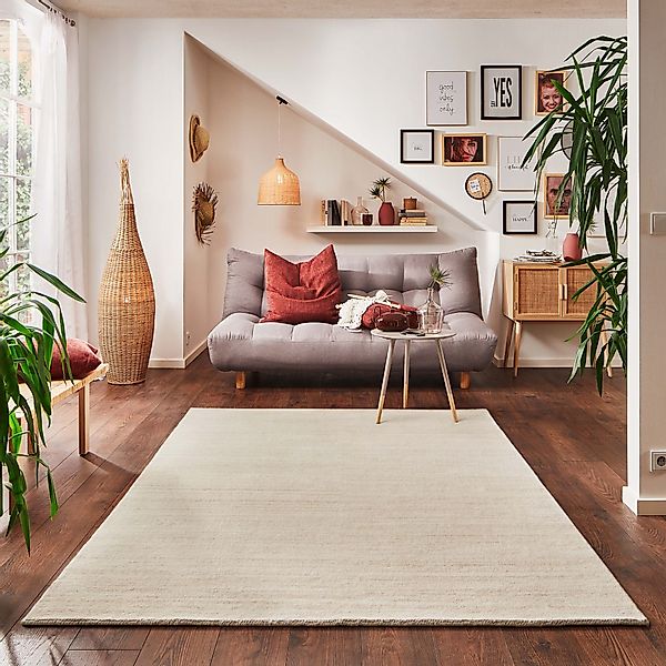 Steffensmeier Wollteppich Lori fein, Rechteckig, Gabbeh günstig online kaufen