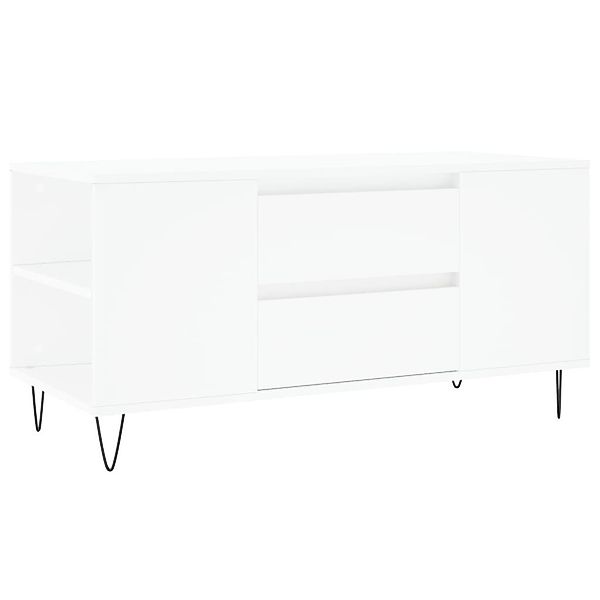 vidaXL Couchtisch Couchtisch Weiß 102x44,5x50 cm günstig online kaufen