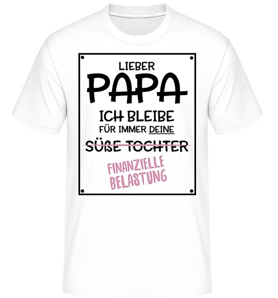 Finanzielle Belastung · Shirtinator Männer T-Shirt günstig online kaufen