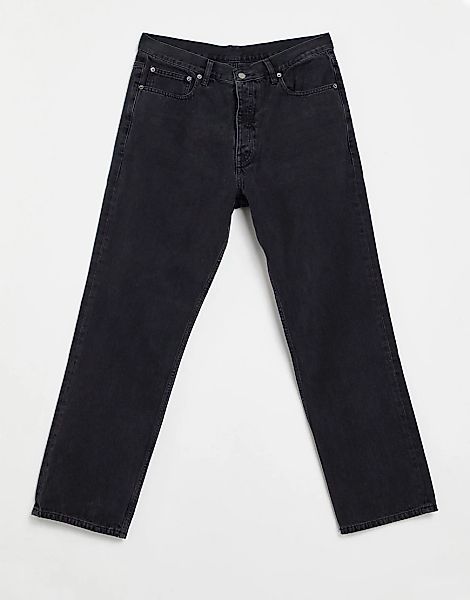 Dr Denim – Dash – Gerade Jeans in verwaschenem Schwarz günstig online kaufen