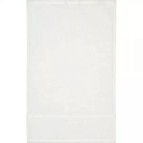 Vossen Handtücher Belief - Farbe: weiß - 0300 - Gästetuch 30x50 cm günstig online kaufen
