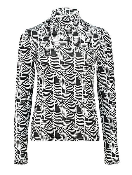 HaILY’S T-Shirt Muster Hochkragen Langarmshirt (1-tlg) LS P TP Ki44mmy günstig online kaufen