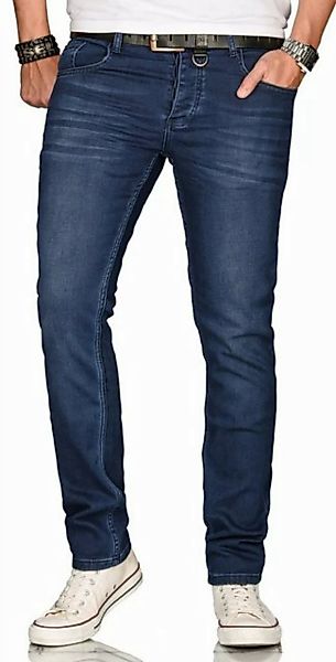 Alessandro Salvarini Straight-Jeans ASElia mit fein strukturiertem Jeanssto günstig online kaufen