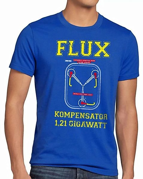 style3 Print-Shirt Herren T-Shirt Flux Kompensator Game Gamer Zukunft Zurüc günstig online kaufen