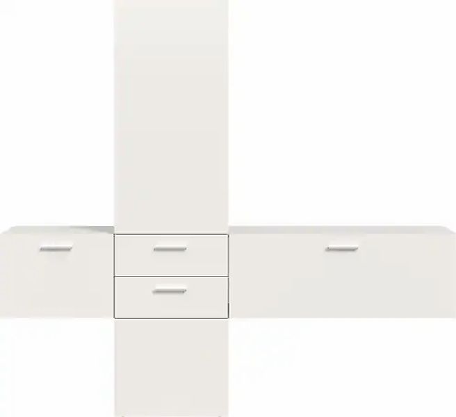 INOSIGN Garderoben-Set, (Set, 3 St.), Lumo, Garderobenset Breite 208 cm, Sp günstig online kaufen