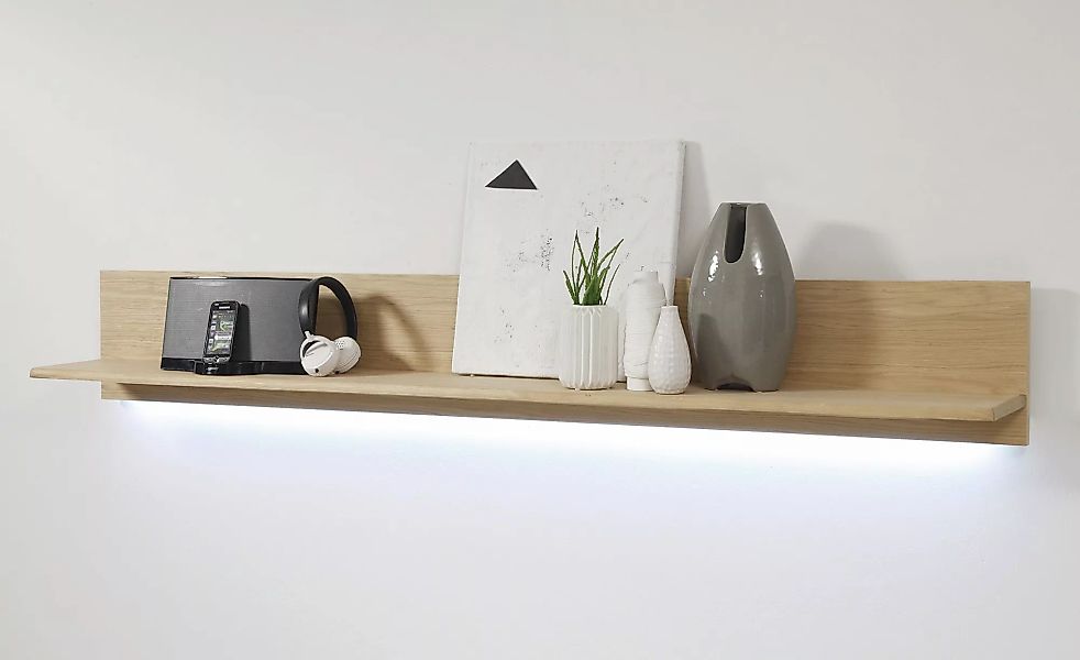 Woodford Wohnwand   Dio ¦ holzfarben ¦ Maße (cm): B: 338 H: 209 T: 51.0 Kom günstig online kaufen