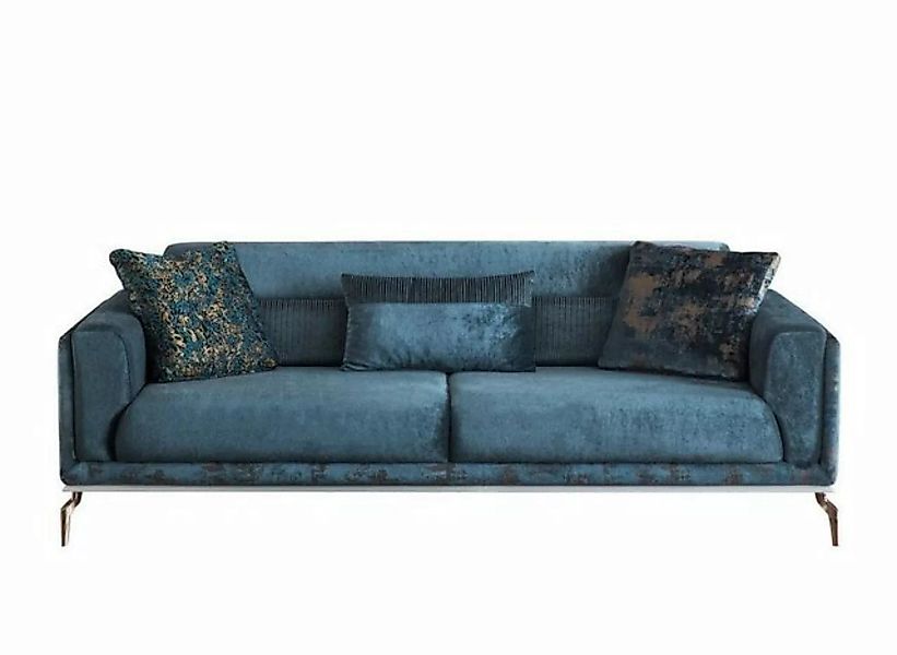 JVmoebel 3-Sitzer Modern Sofa 3 Sitzer Luxus Design Möbel in Wohnzimmer Cou günstig online kaufen