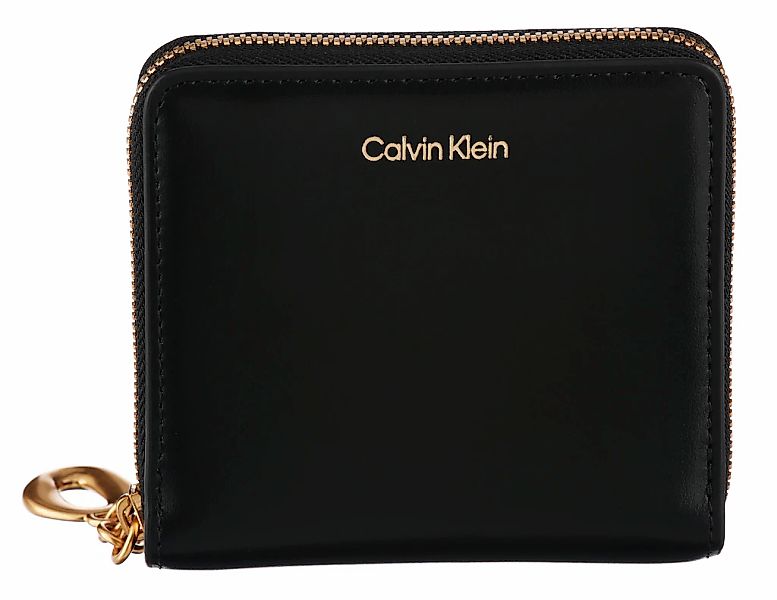 Calvin Klein Geldbörse "HARDWARE SQUARE ZIP AROUND" Damen Geldbeutel, Porte günstig online kaufen