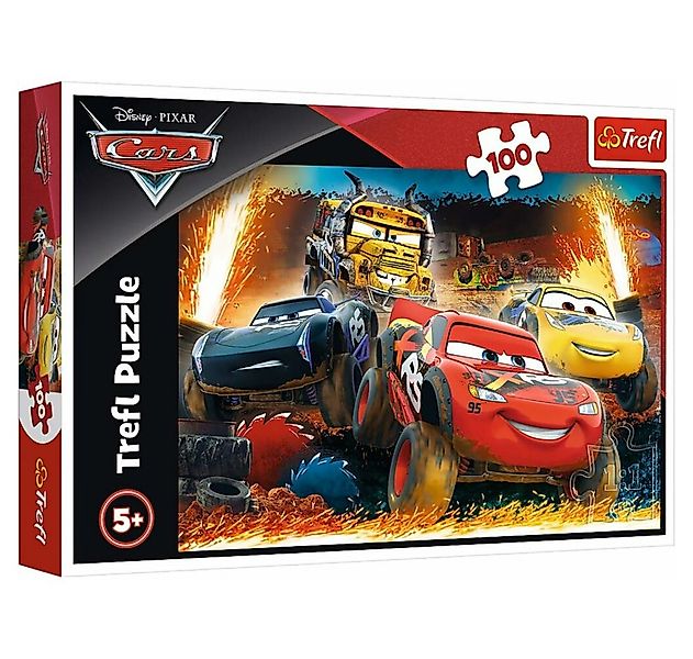 Trefl Puzzle Puzzle Cars 3: Extreme Race 100 Teile, Puzzleteile günstig online kaufen