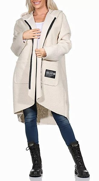 simaranda Kapuzennickijacke Damen Jacke 29503 38-44 Beige günstig online kaufen