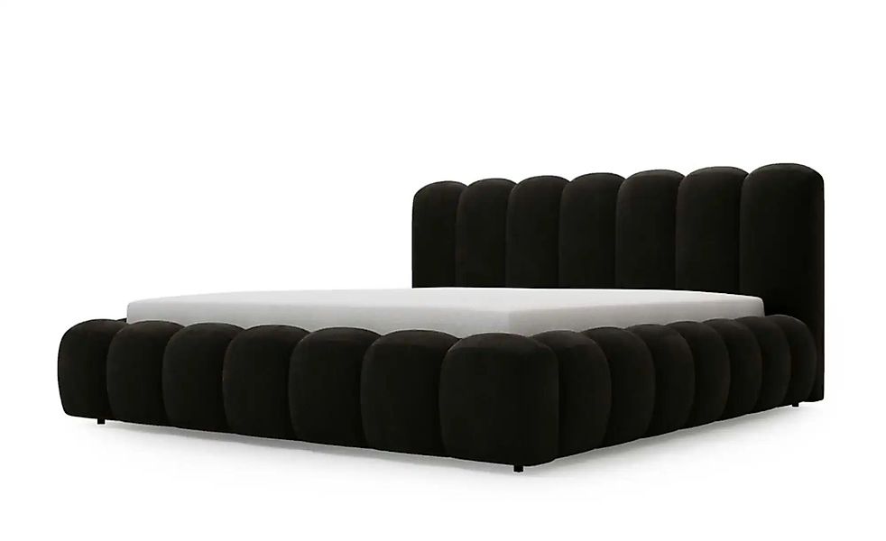 Polsterbett mit Stauraum Avianna ¦ schwarz ¦ Maße (cm): B: 202 H: 93 Betten günstig online kaufen