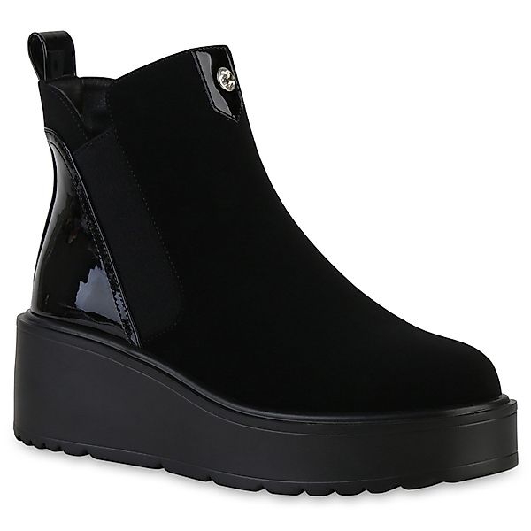 VAN HILL 841384 Keilstiefelette Schuhe günstig online kaufen